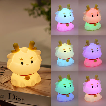 Dragon Year New Xiaolong Sleeping Light USB Charging Seven-color Ambience Light