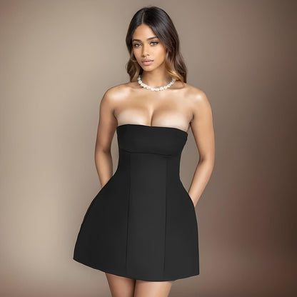 Vesticlo Hour Glass Mini Dress